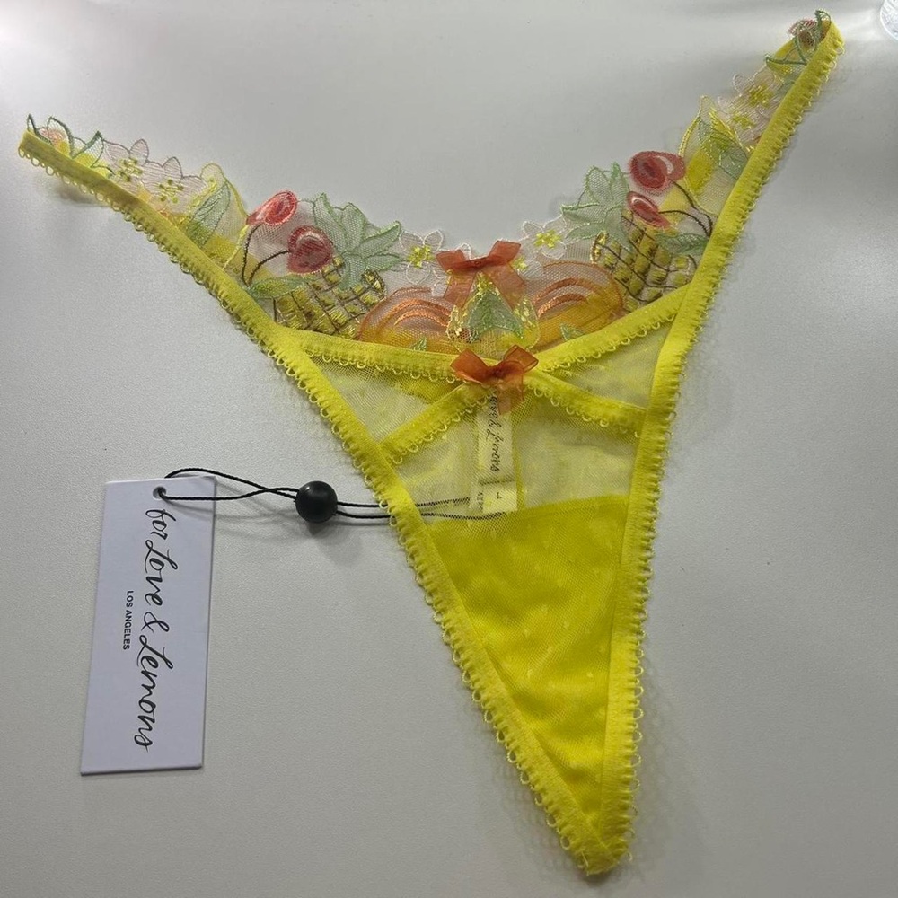 For love and lemons - mirabelle thong panty